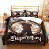 Supernatural Pattern Bedding Set Printed Bed Set With Pillowcase Bed Duvet Cover Soft Single Double Queen Super King Size