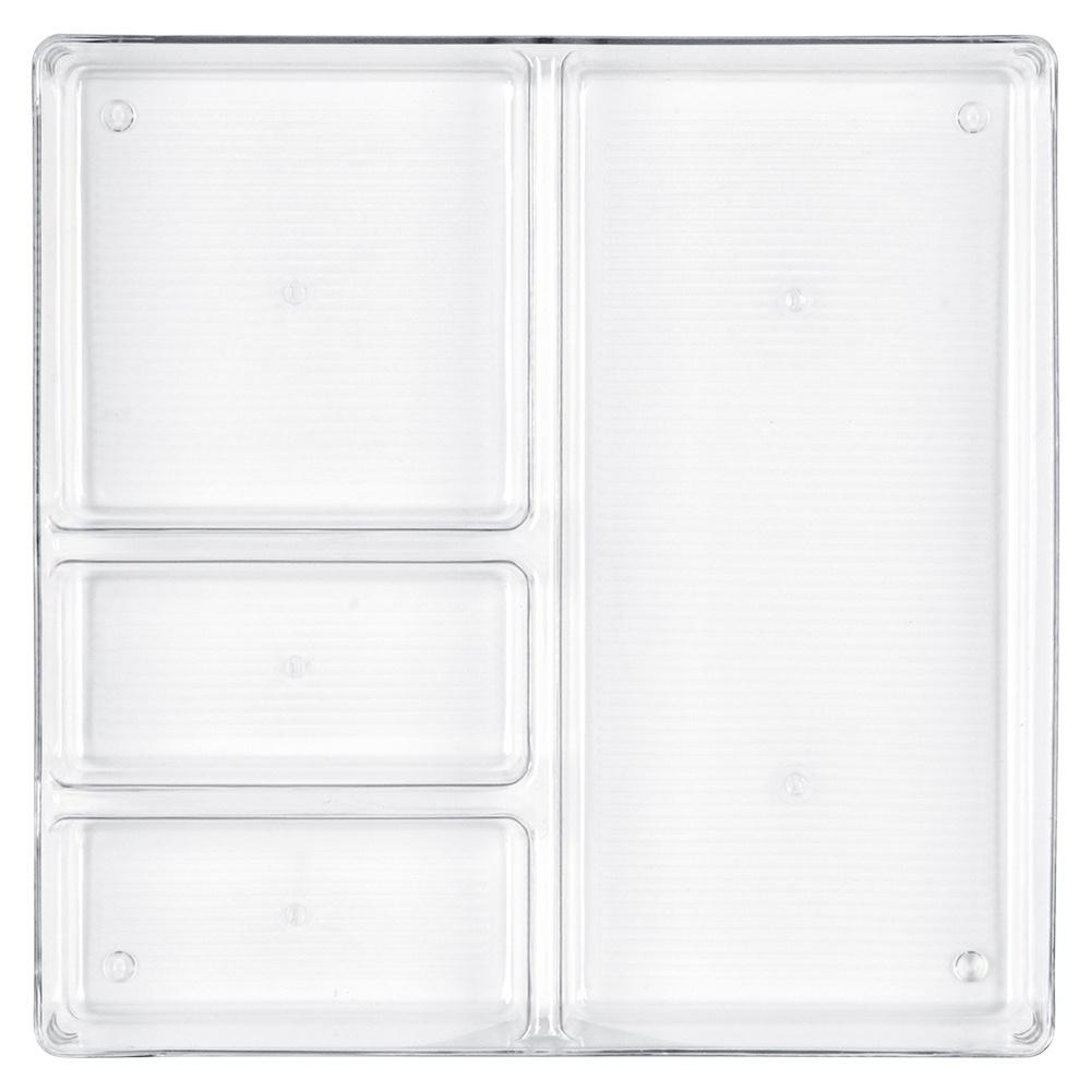 Container Organizer Kitchen Bathroom Office Box with Compartments 31 cm