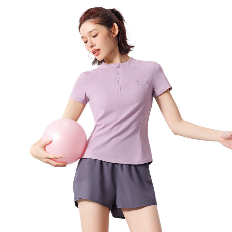 CAMEL Women's Running Fitness Two-piece Shorts Set