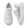 Little White Shoes Summer Mesh Breathable Hollow Thin Comfortable Board Shoes Teen School Style Fashion Korean Version Skateboard Shoes