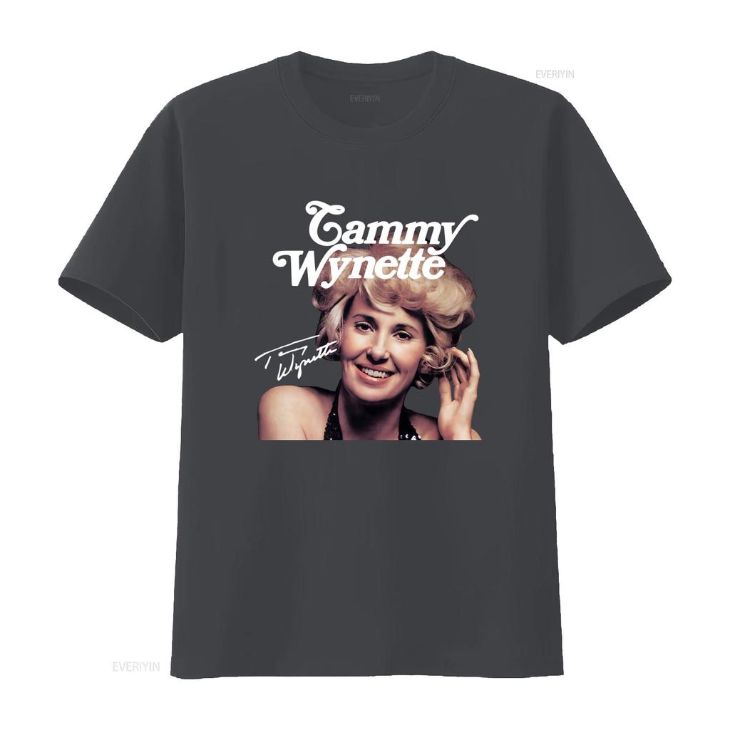 NEUES Tammy Wynette T-Shirt Baumwolle Alle Größen S 5XL Vintage Retro Design vintage Gewaschen Unisex Bequem Leicht dehnbar