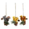 Squirrel Figurine Pendant Ornament Decor Decorations Christmas