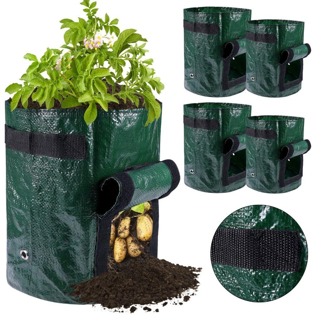 With Handles Garden Planting Bag Planting Nursery Pot  Vegetable Tomato Potato Flower