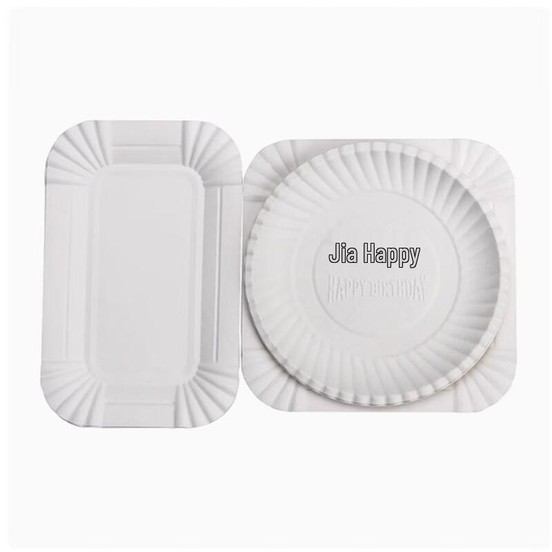 Sanbila Disposable Sugarcane Pulp Plates