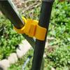 360° Rotatable Garden Cross Clip 16mm Adjustable Plant Stake Connector Plastic Fastener Trellis Buckle Ring Garden Accessories