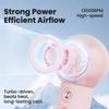 High Speed Spray Portable Handheld Fan Rechargeable Turbo Fan With 4 High Speeds for Travel Outdoor Camping