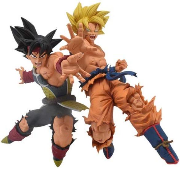 Banpresto Dragon Ball Super: Toyotaro's Drawing Parent and Child Kamehameha Son Goku and Bardock, 2 Types, Yellow