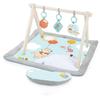 DISNEY BABY -WINNIE- Evolutive Baby Activity Play Mat, Foldable Wooden Arch with Sensory Toys, Mirror