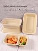 Biodegradable Hinged-Lid Food Containers