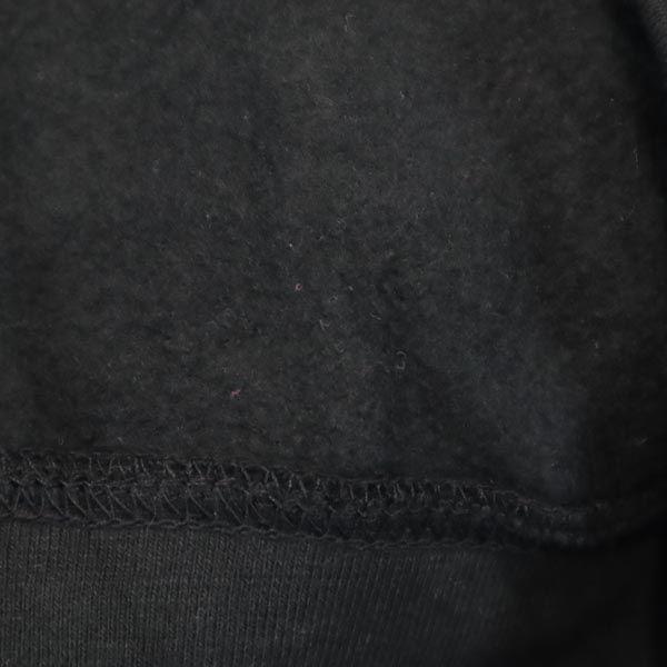 Independent Print Long Sleeve Sweatshirts M Black Brushed Back Pullover Men's Used