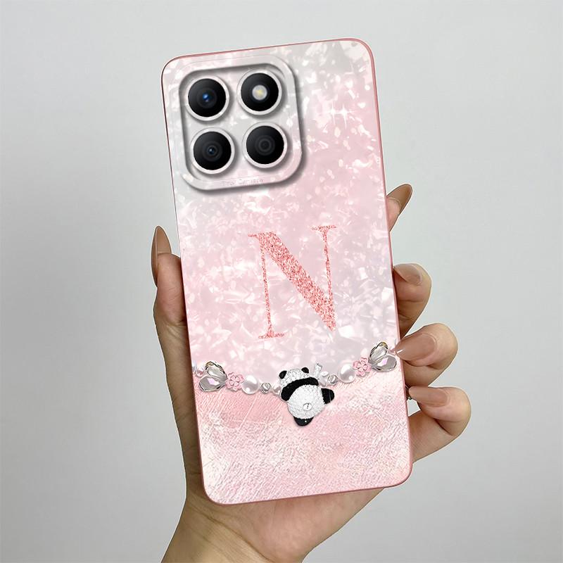 For Honor X8B Case Honor X8b Phone Case Fashion Crown Letters Liquid Silicone Full Package Matte Anti Drop Soft Protective Cover