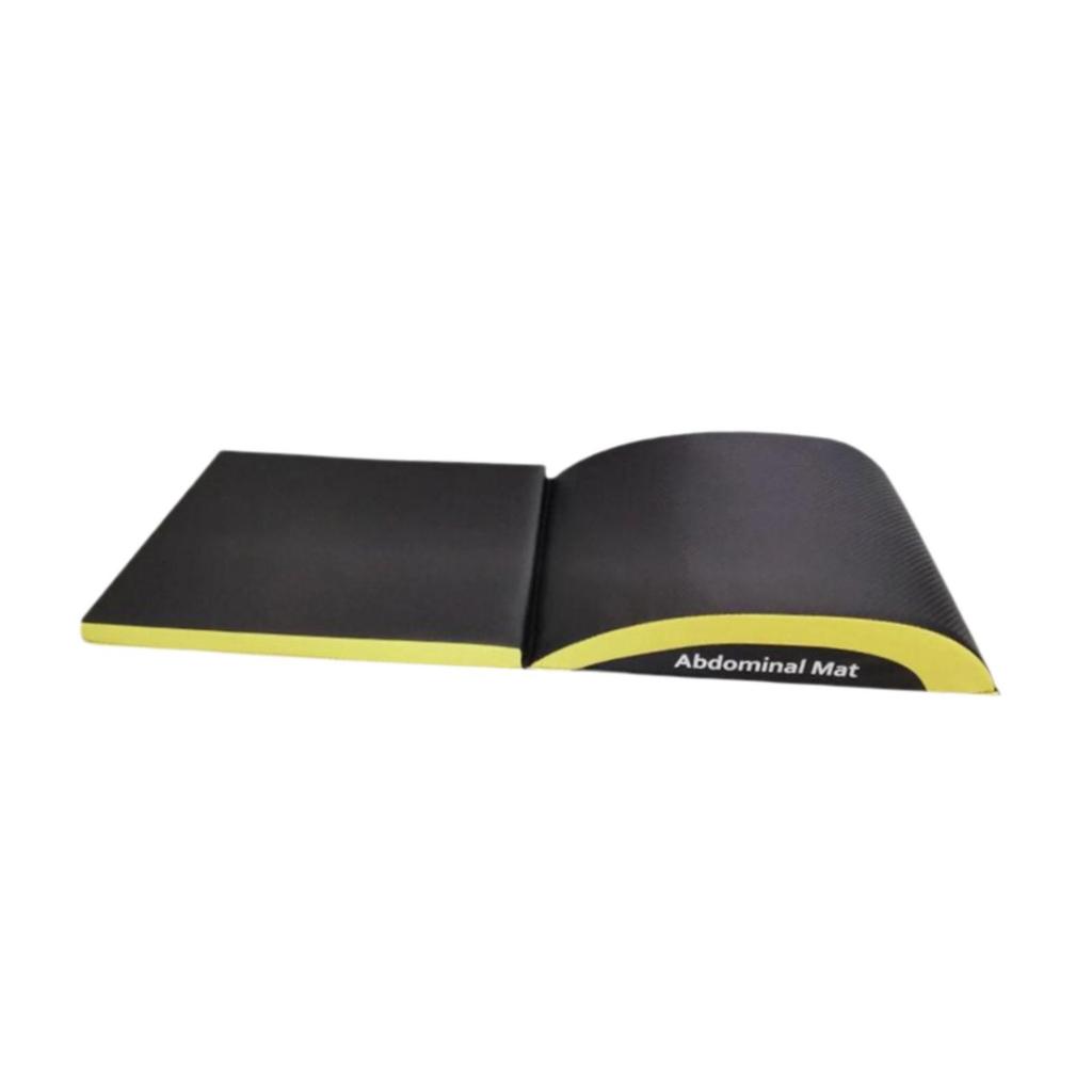 Ab Exercise Mat Cushion for Home Gym Premium Foldable Men Women Non Slip Tailbone Protection Sit