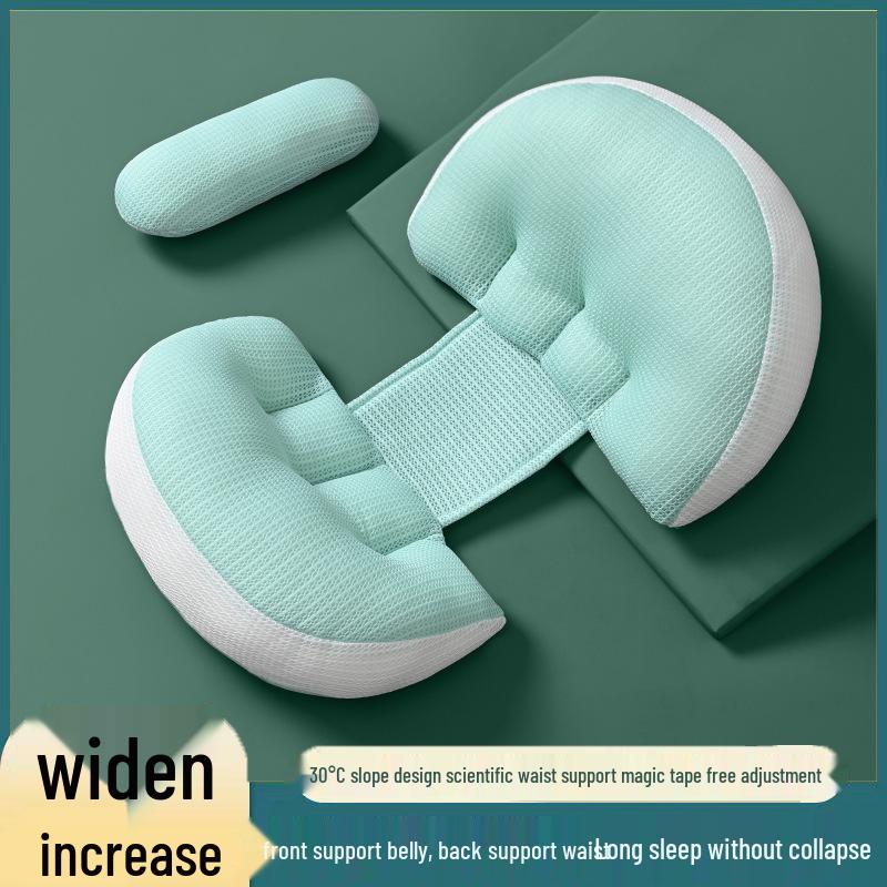 Maternity Support Pillow: Back, Belly, and Side Sleeper Comfort