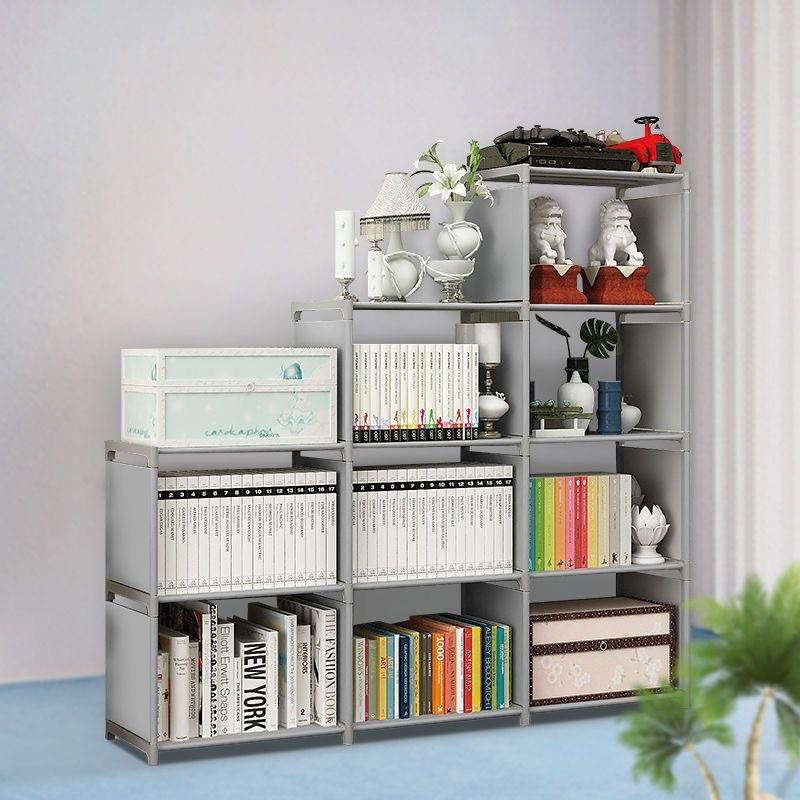 TUME Xiyin Multi-Layer Floor-Standing Bookshelf and Clothing Storage Rack