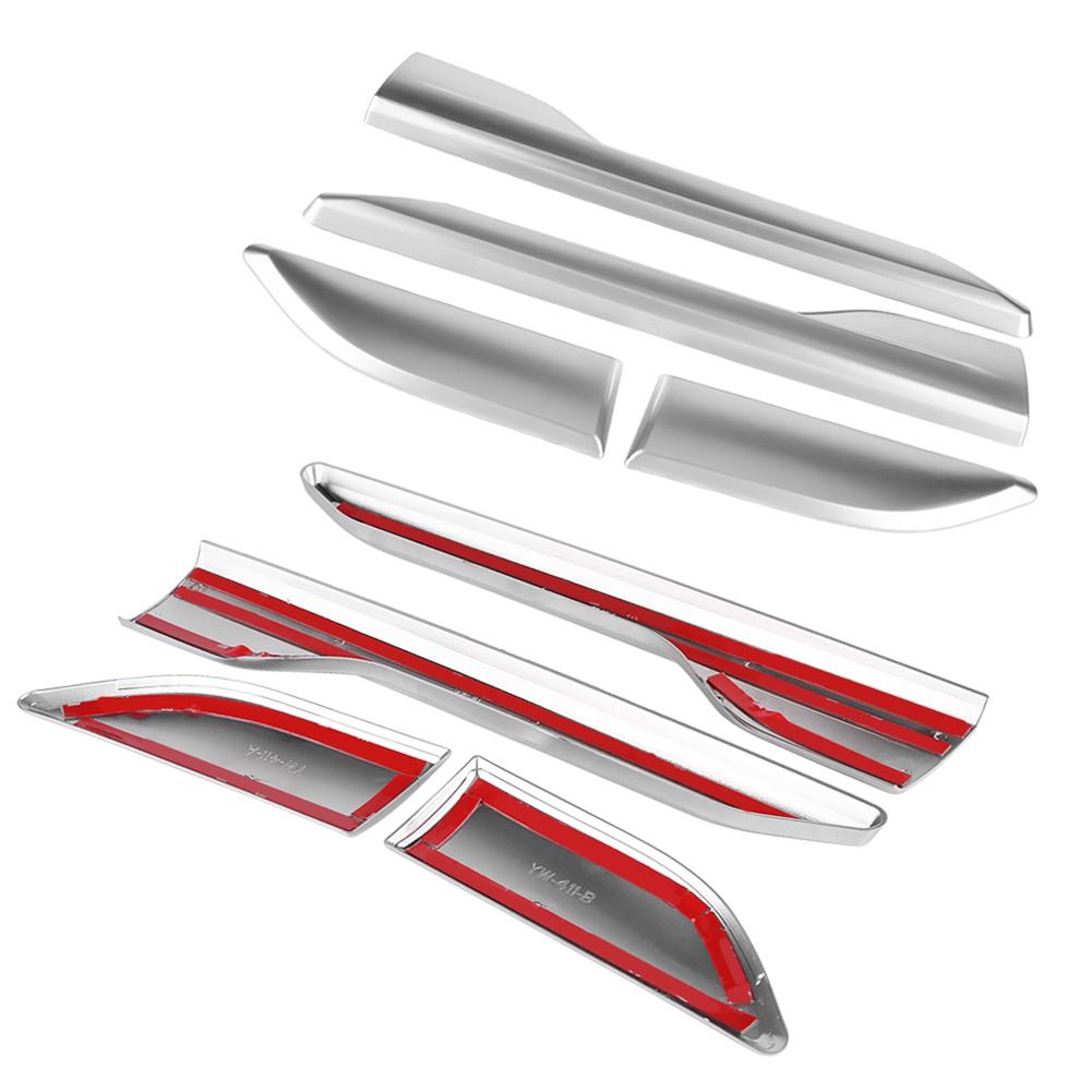 4Pcs Car NaFender Side Vent Outlet Cover Trim for 2012-2018(#1)