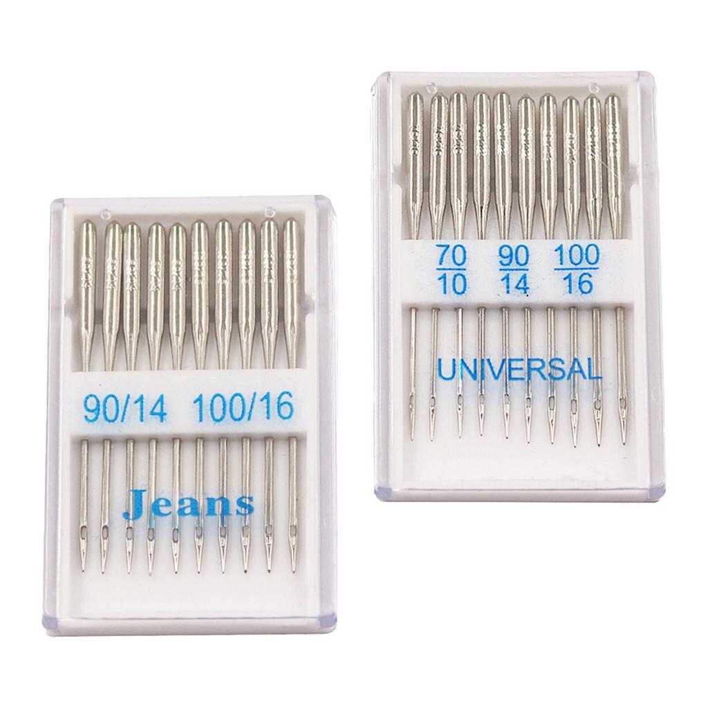 20Pcs Sewing Machine Pins Universal Metal Standard Pins Replacement Part for Wide Range of Fabrics, Thick Cloth, Jeans, Chiffon