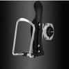 Portabotellas para bicicleta de montaña con adaptador giratorio de 90 grados, portabotellas para bicicleta de montaña