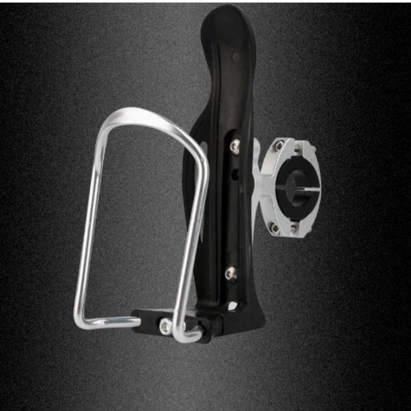 Portabotellas para bicicleta de montaña con adaptador giratorio de 90 grados, portabotellas para bicicleta de montaña