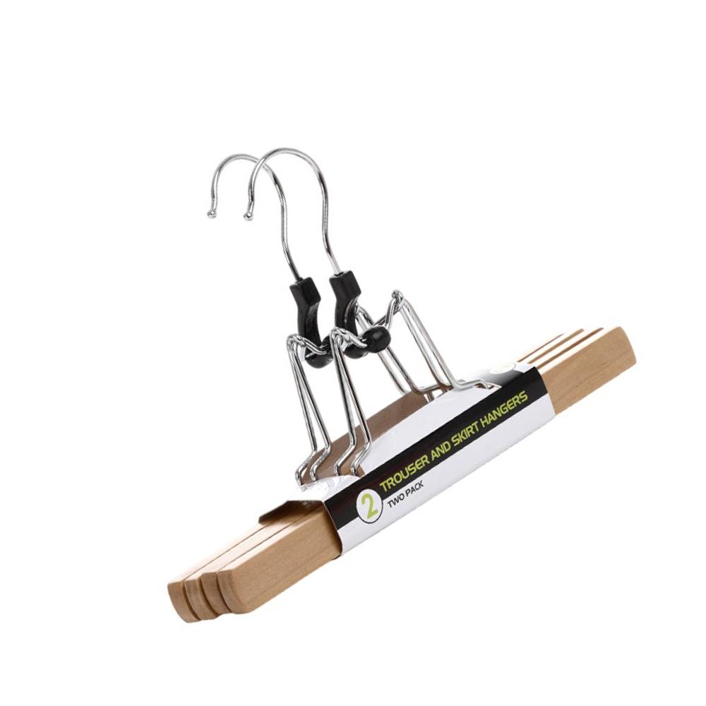 Orwell Trouser Skirt Clamp Hanger 2pk