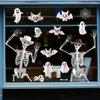 Halloween Window Sticker Pumpkin Witch Bat Castle Pattern Wall Stickers Halloween Decals