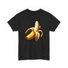 Unisex Adult T Shirt Banana Yellow 3D Fruit Tee Simple Minimalist Streetwear Fun