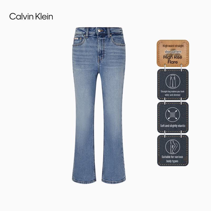 

Calvin Klein Jeans Women s High-Waist Flare Jeans 24