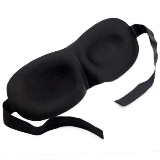 Sleeping Eye Blindfold Earplugs Shade Travel Sleep Aid Cover Light Guide