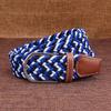 Fashion Woven Braided Fabric Comfort Stretch Casual Dress Belt for Men Women