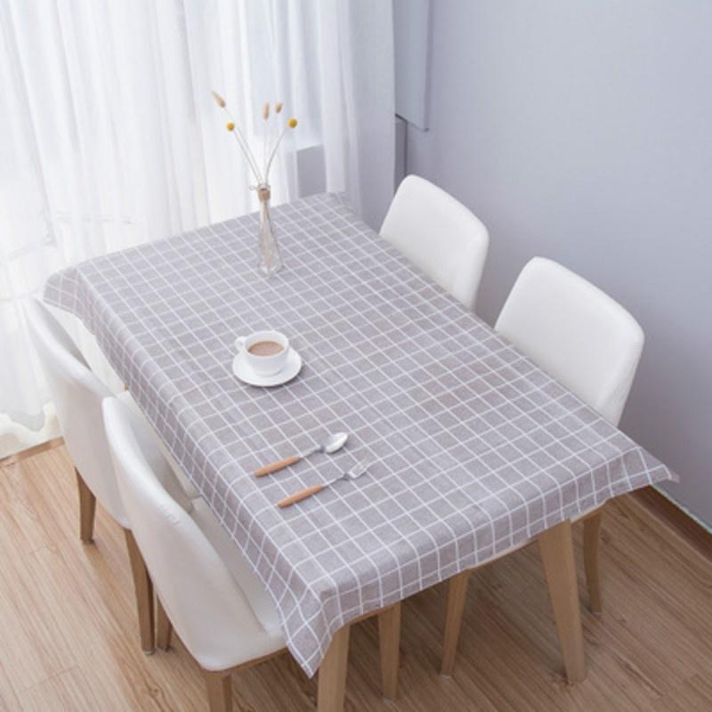 1PCS Home Waterproof Tablecloth Easy To Clean The Living Room Table Oil-proof Anti-scalding PVC Table Cloth