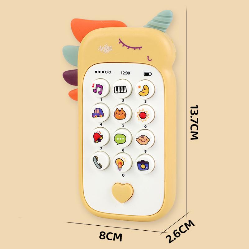 Cross-Border Exclusive Children's Carrot Music Phone: Early Education Toy for Boys and Girls