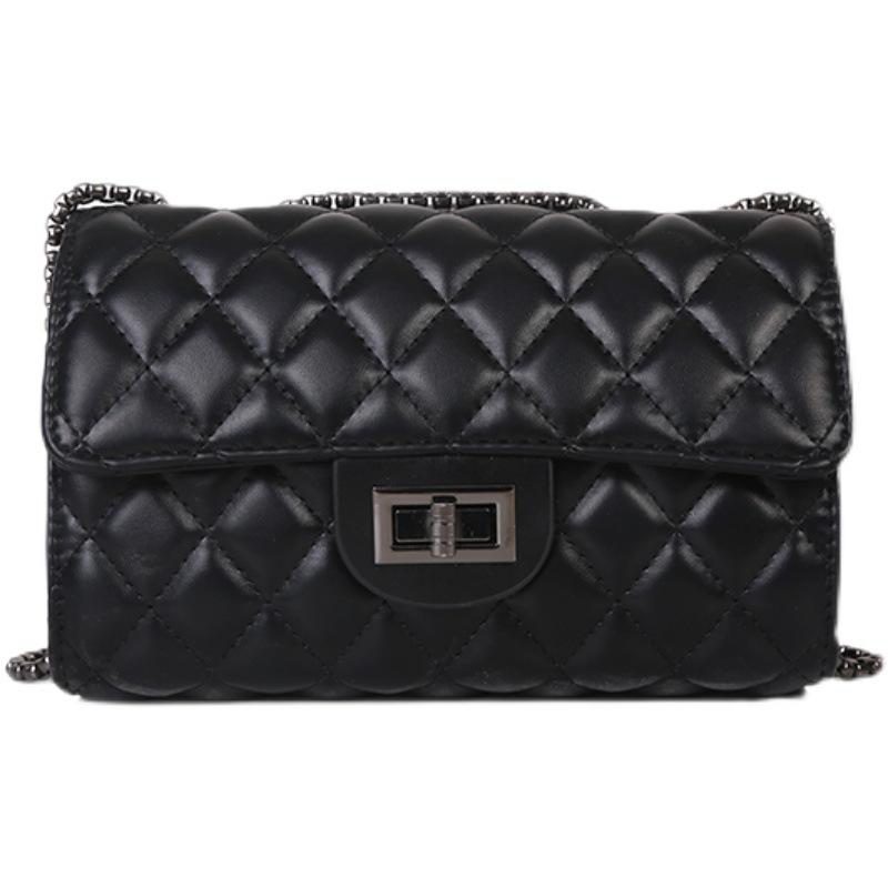 Bag Women's 2025 New Time-grade Texture Niche Women's Small Bag Diamond Chain Bag Single Shoulder Messenger Bag