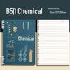Thick B5 Subject-Specific Notebooks for Junior High: 9-Piece Loose-Leaf Set for Classroom Use