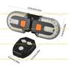 A1A2 Durability LED Rear Light Easyly Installation Tail Lamp Light weight Rear Light