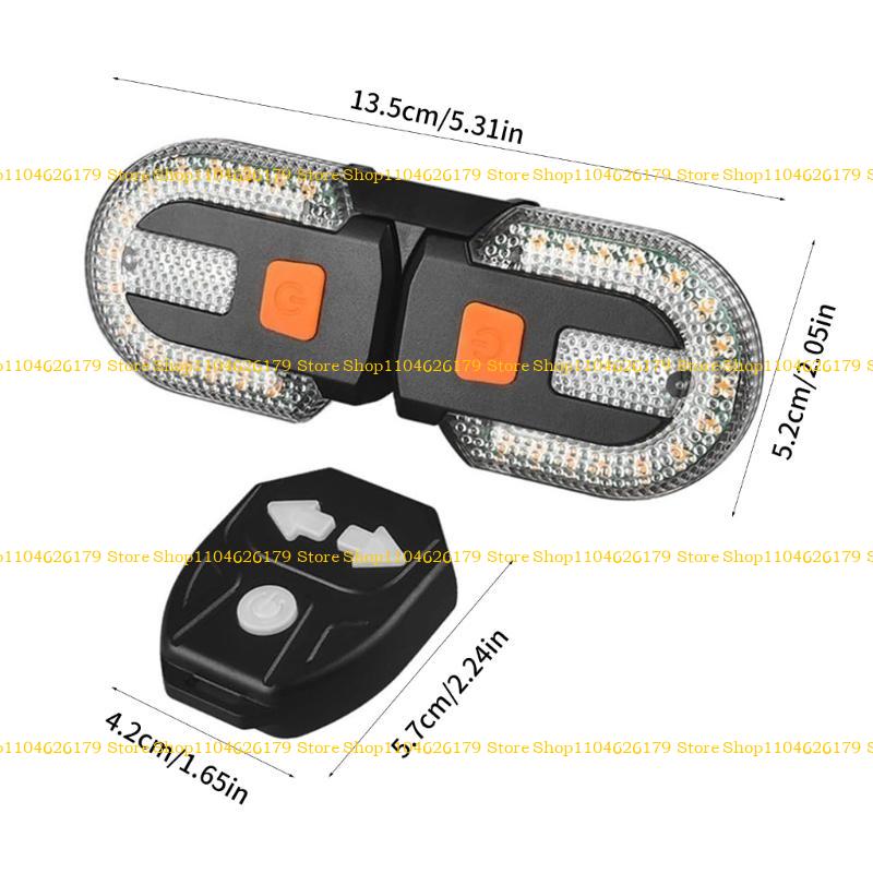 A1A2 Durability LED Rear Light Easyly Installation Tail Lamp Light weight Rear Light