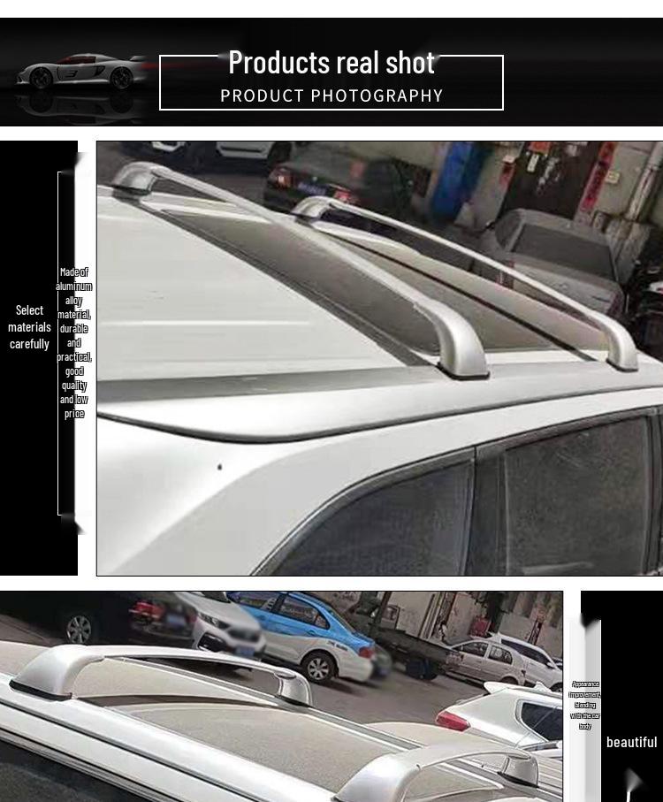 Aluminum Alloy Roof Rack Crossbars for 2015-2019 Highlander