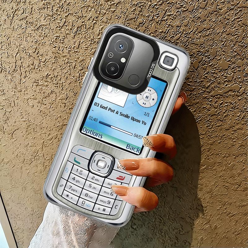 Funny Retro Callphone Shockproof Phone Case for Xiaomi Poco X7 X6 X5 X3 Pro F7 Ultra M8 Redmi 15C 15 14C 13C 12C 10C 13 12 10