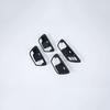 For Acura TLX 2015-2022 Carbon Fiber 4PCS Inner Door Handle Bowl Cover Trim