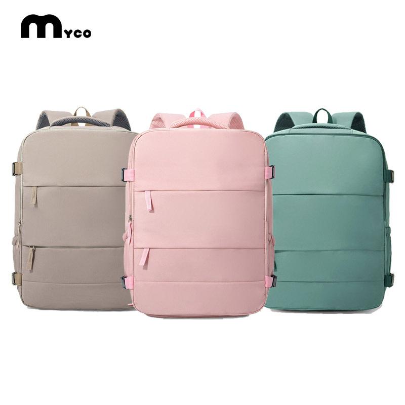 Compliant with EU standards, this stylish backpack is perfect for short trips and can be used as a commuter bag for laptops, suitable for women