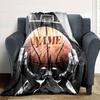 Basketball Themed Home Customize Your Name Blankets Soft Cozy And Lightweight For Yearround Use Perfect For Picnics Sofa Relaxation Office Warmth