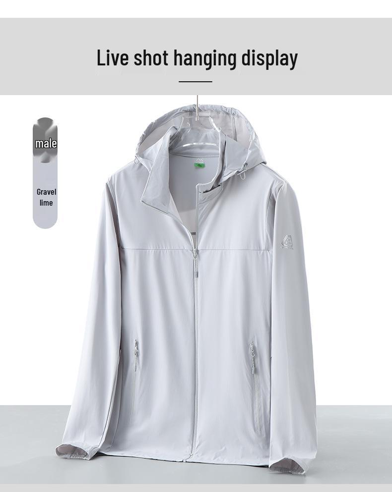 Cămașă din Mătase de Gheață UPF 100+ de Protecție Solară pentru Bărbați și Femei - Echipament Ușor, Respirabil, Anti-UV pentru Vară, Activități în Aer Liber și Pescuit