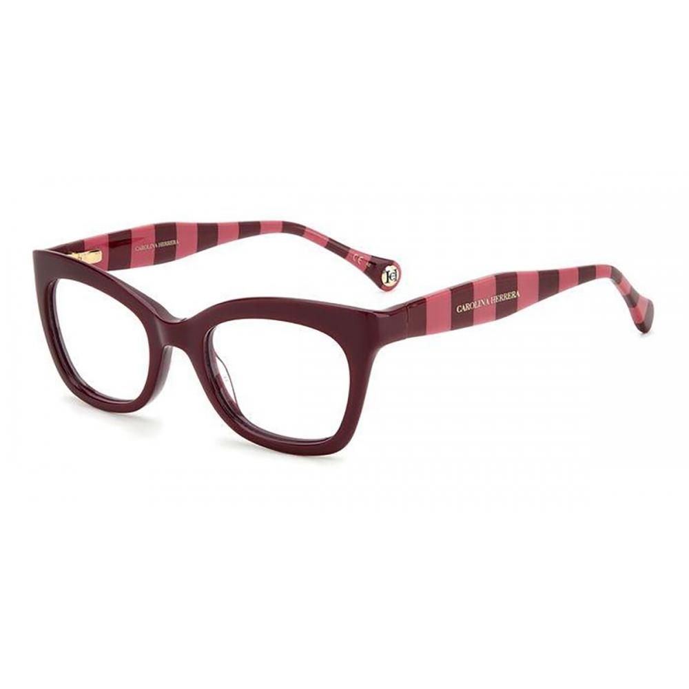 Carolina Herrera Her 0089 0t5 Women Eyeglasses Burgundy Pink/50-20-145