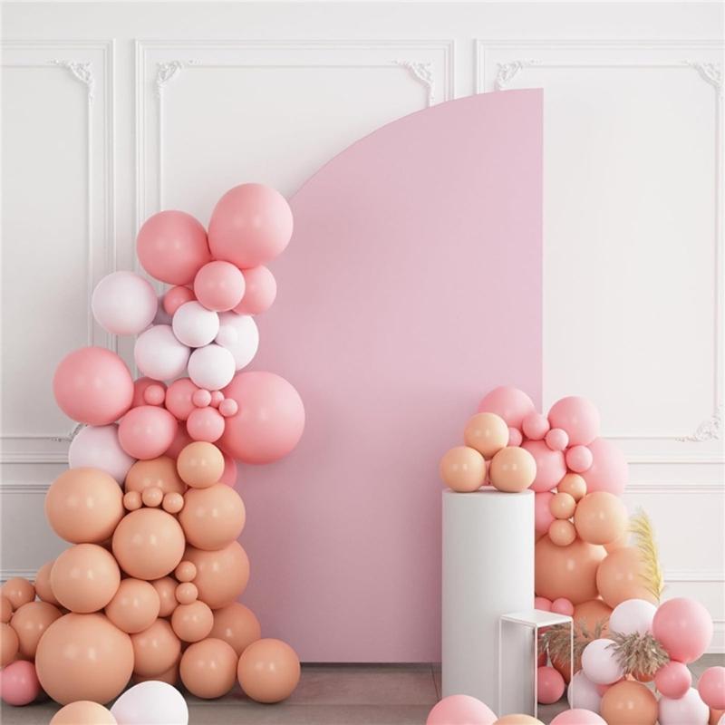 Stretch Stoff Bogenhülle für Hochzeiten und Bankette Doppelseitiger Hintergrundstoff Geburtstagsfeier Dekoration