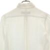 HAVERSACK Long Sleeve Round Collar Linen Shirt S White Women Used