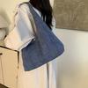 Denim Hobo Bag for Women with Oversized Design and Simple Style
