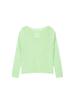 SALAD BAGUNI Boat Neck Mesh Knit - Lime