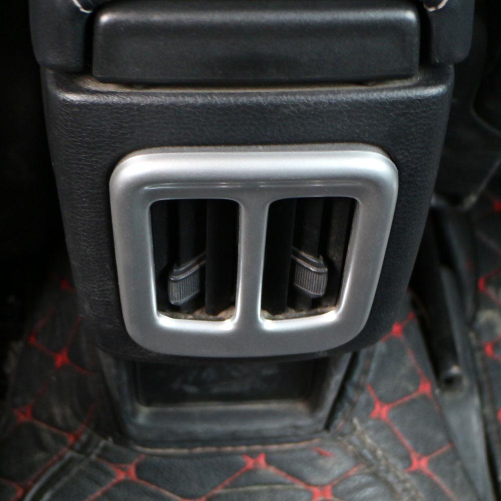 Car Rear AC Vent Cover Trim for Jeep Compass 2017 2018 2019 Air Conditioning Outlet Decoration Stciker Interior Accessories