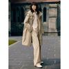 ELLE Women's Mid-length Hooded Duck Down Jacket