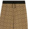 Coach FW22 Logo All Over Print Jogger Pants Women Bottoms Brown CB586-E7V