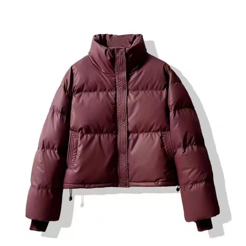 Winter Women Clothes Jackets Parkas Warm Stand Collar Cold Coat Zipper Puffer Jacket Korean Fashion Padded Jacket