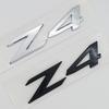 3D ABS Chromová Černá Logo Z4 Znak Písmena Jmenovka Samolepka Zadní Víko Kufru Auta Pro BMW Z4 E89 E86 E85 G29 Příslušenství uo2